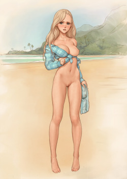 jeffmacanolinsfw: Fun In The Sun III Third piece commissioned by The Bishop of Aquila! 