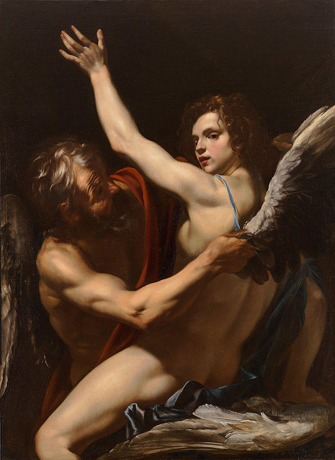 sa2ha:Daedalus And Icarus by Andrea Sacchi, Orazio Riminaldi, Charles Le Brun, Anthony