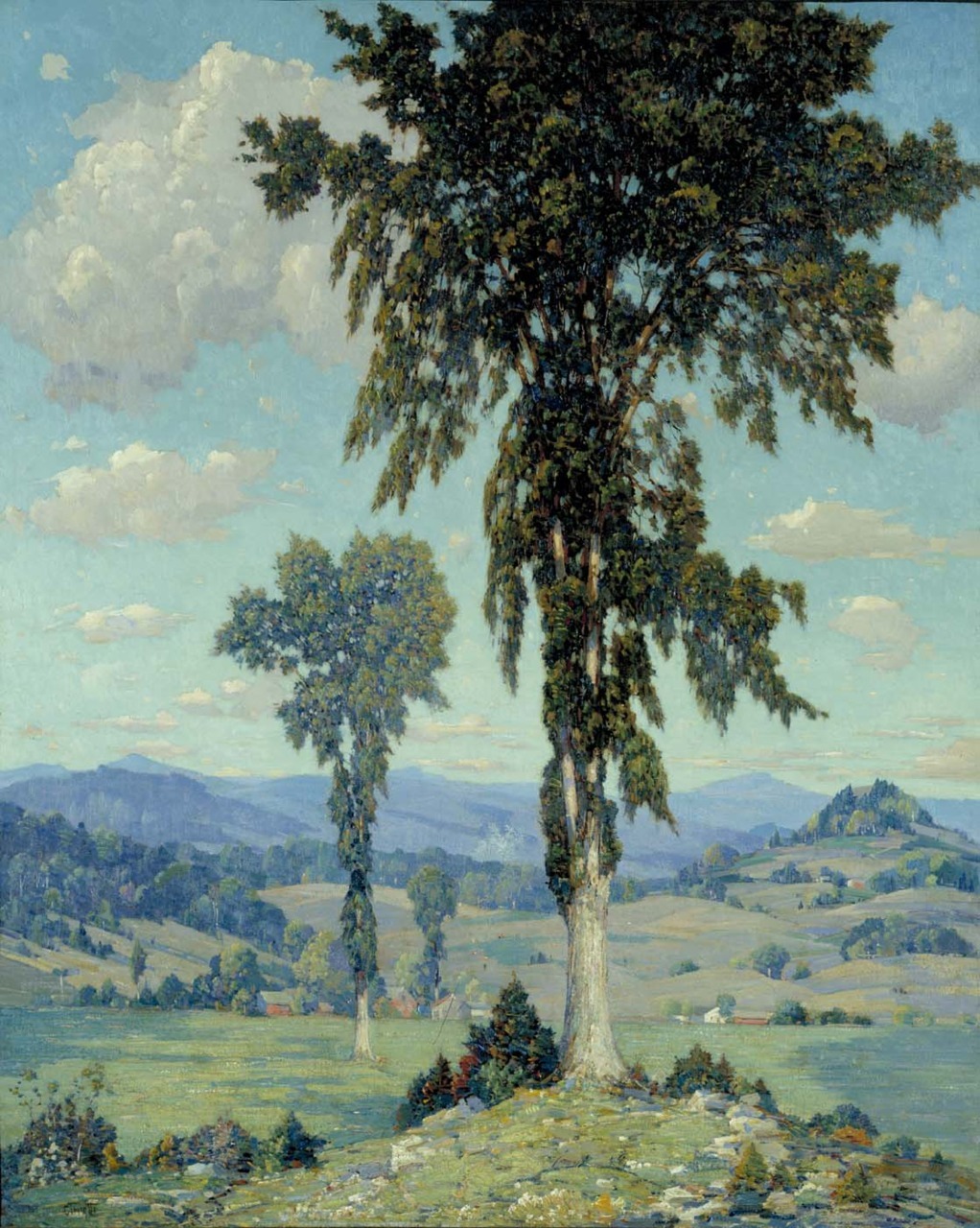 fleurdulys:  Summer Plumes - Gustave Cimiotti 1929 