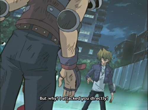 becausecards:It’s way too easy for me to take that out of context.Yugioh writers, you’re not even tr