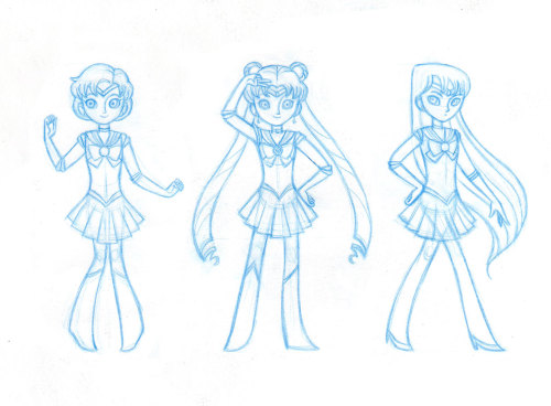 I had fun doing this Sailor Moon/Cartoon Saloon mashup :)Which is your favourite Sailor girl? Mine i