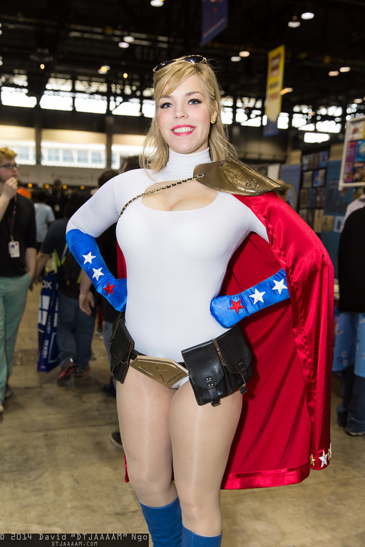 spandex-nation-cosplay:Power GirlThe only cosplayer I know is Ya Ya Han
