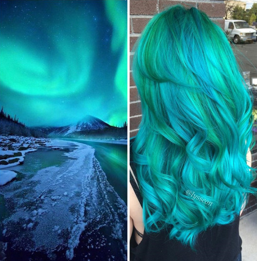 letslivlavlaf: This Galaxy Hair Trend Is So Beautiful