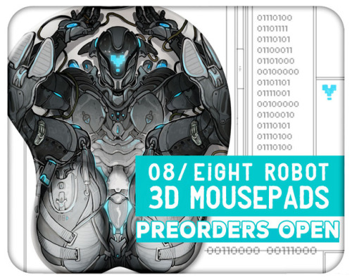 coeykuhn:  Opening 2nd preorder window for 3D mouse pads PLUS two new designs! 08 the robot and Ortryd the spider monster babe <3 More info and product shots HERE : https://www.etsy.com/shop/CoeyAndShy?section_id=22316989 PREORDER WINDOW CLOSES