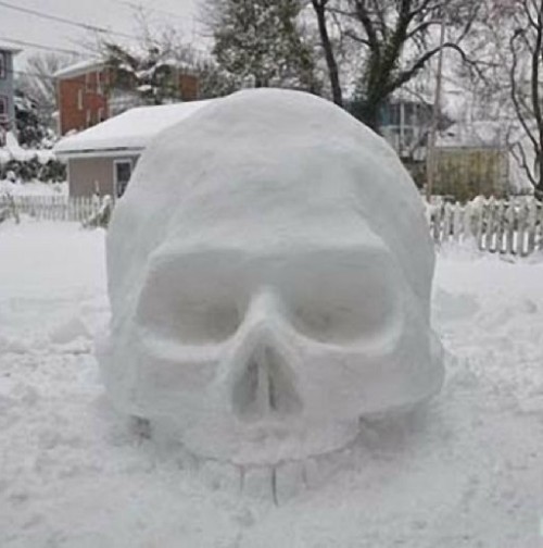 snow art