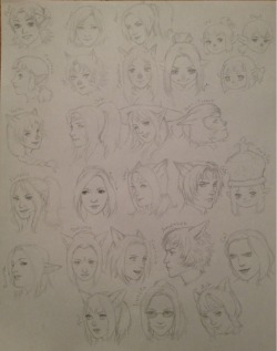 salacia:  I made sketches of friends’/followers’ ffxi/ffxiv characters while away, for funsies, the ones I could remember anyhow. I added a few more once home. If yours isn’t on there, let me know and I’ll sketch one for you lol, if you want.