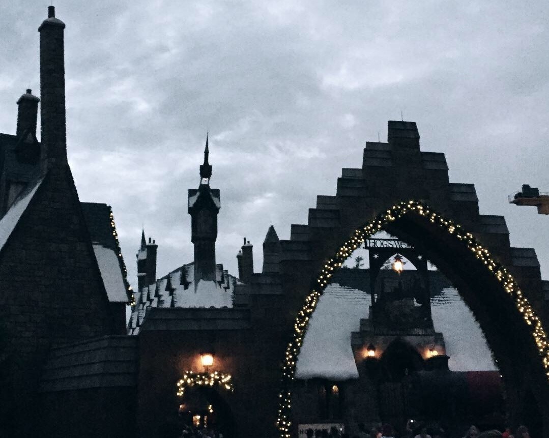 eyeslikecoffee:  Accio Christmas! Hogsmeade Village at Universal Studios Florida