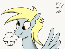 ask-the-derpy-hooves:Light on questions so I did a derp doodle ^~^ x3 &lt;3