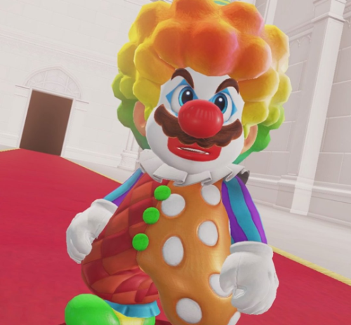 we-just-love-being-mean: It’s canon that Bowser, the ruthless King of the Koopas, is afraid of clowns  