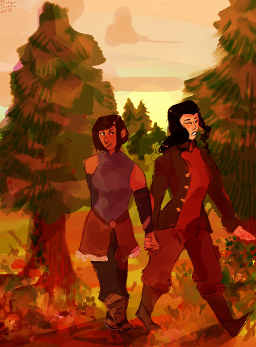 the-plant-child:MERRY CHRISTMAS AND HAPPY HOLIDAYS this is for @borearisu – for the korrasami 