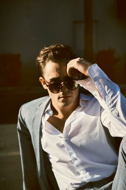 mycrazyworlduniverse:    Dacre Montgomery - Reserved SS 2018  