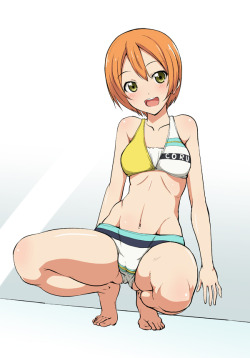 xyzismywaifu:  水着凛ちゃん [Swimsuit