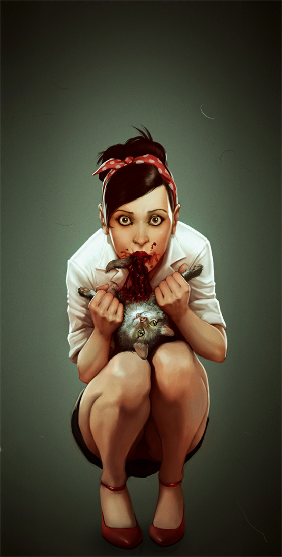 z0mbi3-s0krat3s:  Luv this. -z cat_eater_by_glooh 