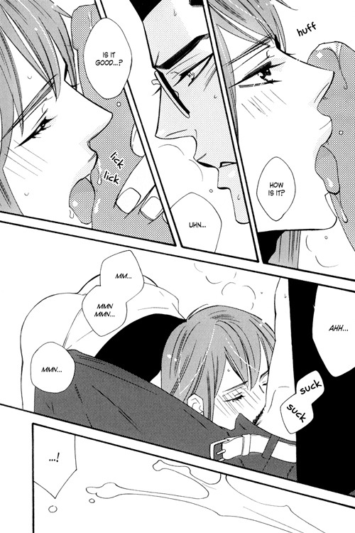 Edi's reading yaoi