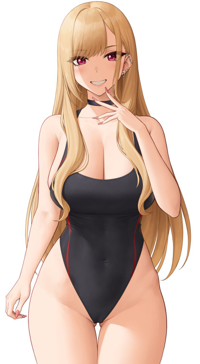 [My Dress-Up Darling] One Piece Swimsuit Marin Zaphn ★www.artstation.com/artwork/nEZboe 