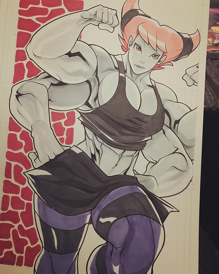 riv3th3d: Quad Jinx - edwinhuang Grabbed this at Otakon (now in DC).  I was having