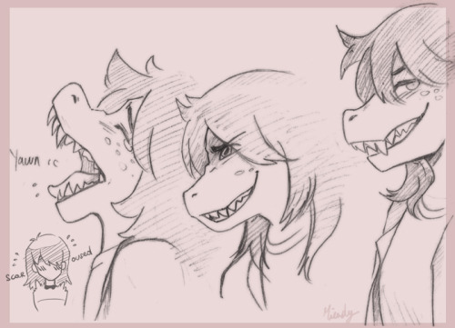 Susie sketches how does these teeth work also Kris: I hope this doesn’t awaken something in me