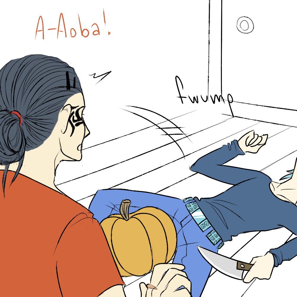 beniseragaki:  Sly probably walks around on Halloween stealing candy from little