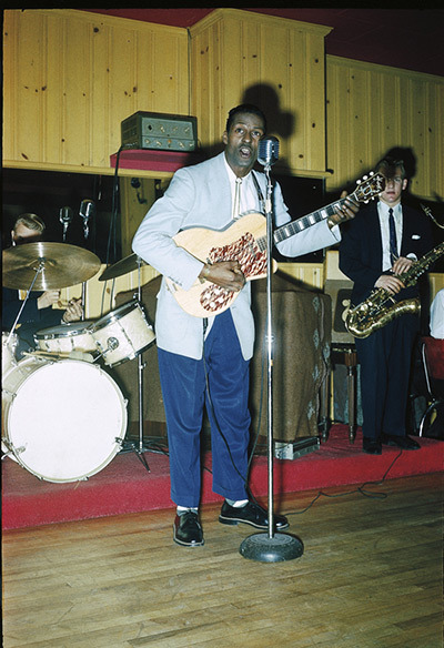 languagethatiuse:  Mr. Chuck Berry in August 1955 performing his first ever single