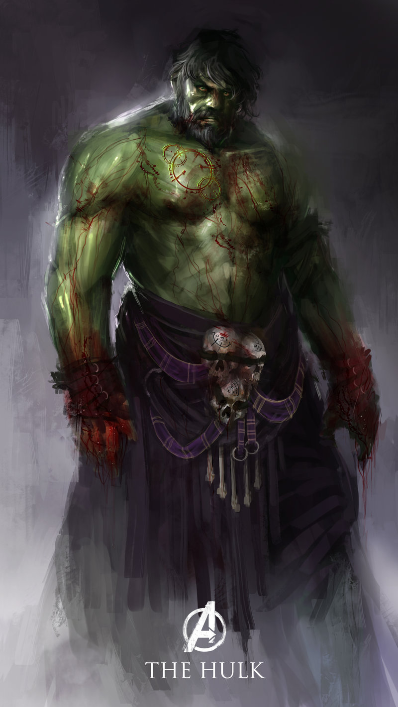 pxlbyte:  The Avengers Illustrated as a Dark FantasyDaniel Kamarudin is the man behind