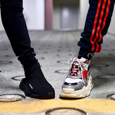 balenciaga speed sneaker outfit