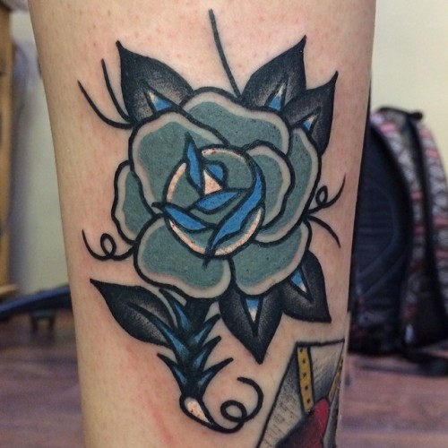XXX robwildentattoo:  Fun rose 😁 #tattoo #tattoos photo