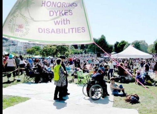 disabilityhistory: Celebrating 40 Years of Disabled Lesbian Activism and Art Image description: 