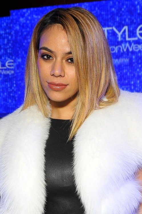 Dinah at the debut of Thomas Wylde’s “Warrior II” Collection