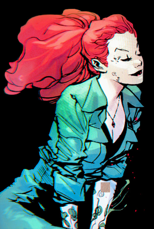 poisonivysource:[PREVIEW] Poison Ivy in her upcoming miniseries (6/7/22)  •  Art by Marcio Takara