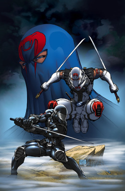 patientcomicaddict:  SNAKE EYES vs STORM