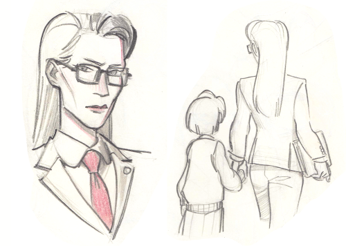 collarpoints:Help I can’t stop drawing lady lawyers