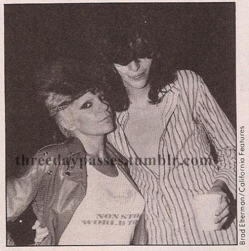 Wendy O Williams and Joey Ramone (Creem, January 1982)