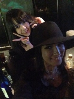 Beautiful Maria and cute friend also! via http://ameblo.jp/ozawamariaa/entry-11980835701.html