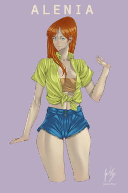 Javiermtzspace:  Alenia | Adoptable A Natural Redhead, She Is Proud For Her Pale