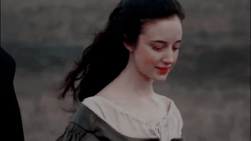 ANDREA RISEBOROUGH AS ANGELICA FANSHAWE IN THE DEVIL’S WHORE 