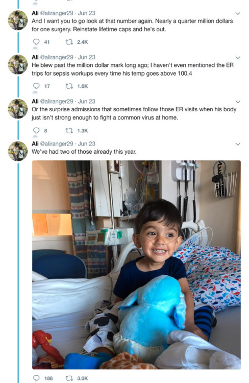 micdotcom: Alison Chandra never expected to go viral for tweeting about her son’s medical bills — in fact, she never expected to be the mother of a child who needed so much medical care in the first place. But, with one viral tweetstorm she made it