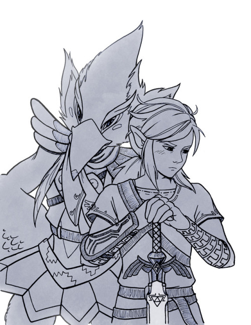 a-perplexing-puzzle: Linktober Day 13-14: Guarded“I have it on good authority that you talk, b