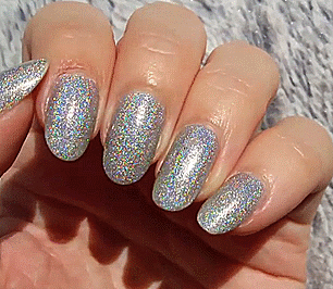 nailpornography:  Angelic Holographic 