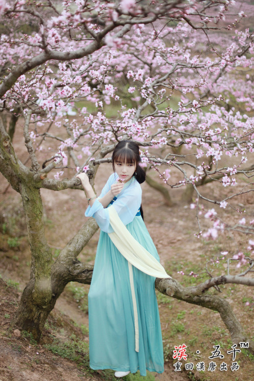 fouryearsofshades: Model 麻豆：@浅猪家的七七Photographer 摄影：@影子的白日梦 重回汉唐 5hanfu.taobao.com/ Traditiona