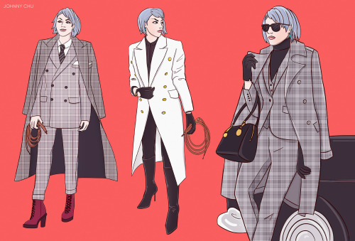 johnny-chu:Girls, I love Franziska Von Karma and she deserves thousands expensive fancy outfits 