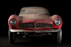 fabforgottennobility:  Lost &amp; Found: BMW 507, Elvis Presley  