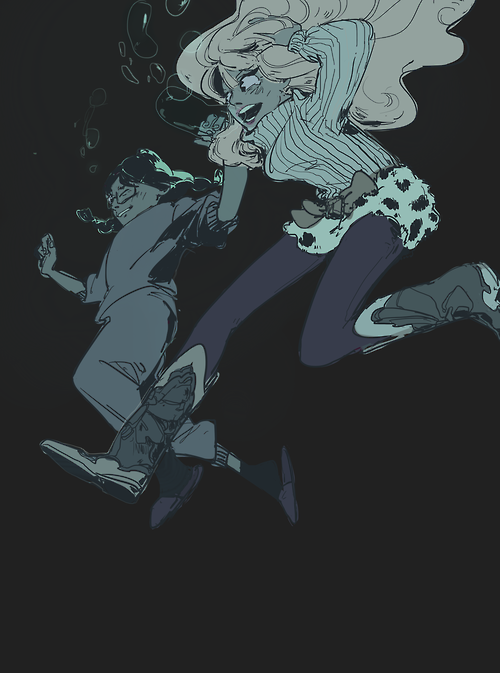 april-liu:  i really like this pose if you ever need anything drawn in this jumping-into-water