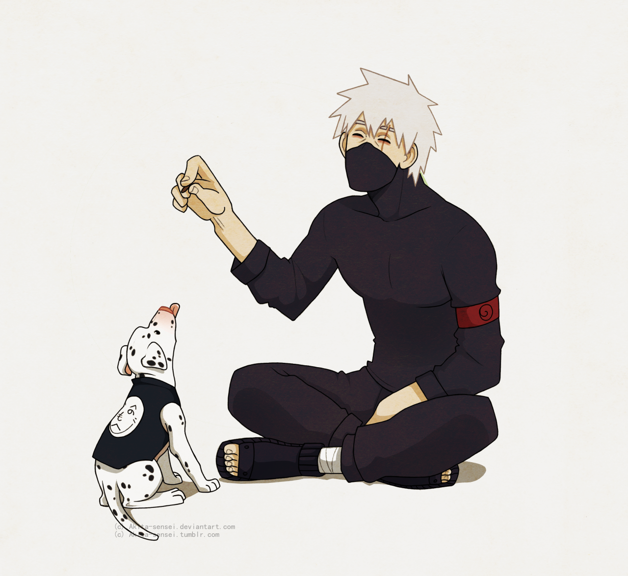 akita-sensei:a baby ninken :D