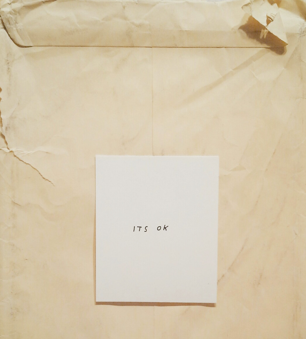 jazzmynprints:  It’s Okay, 2014 