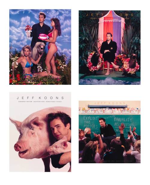 Jeff Koons, Art Magazine Ads (Art in America), 1988–’89Lithographs on paper;  91.5 cm × 71.2 cm