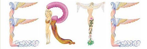 Russian born designer Erte – one of those magical names, which hides much more than it seems, howeve