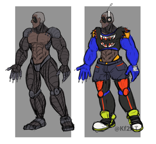 kf2-art-things:I updated my Doombox gijinka. I think I like this one better!RT this on Twitter