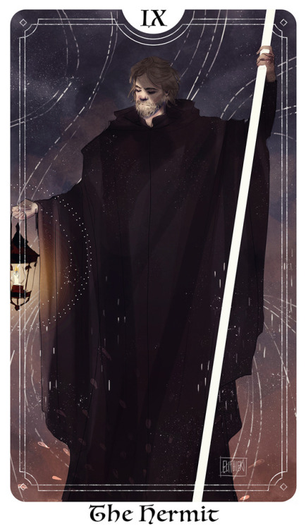 tankskib prop tak skal du have Consumed by Star Wars Feelings — elithien: Star Wars Tarot Card: THE HERMIT  [14/78...