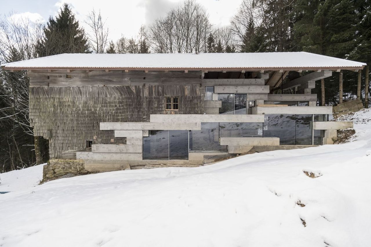 subtilitas:  Peter Haimerl - Schedlberg house renovation, Arnbruck 2018. Another