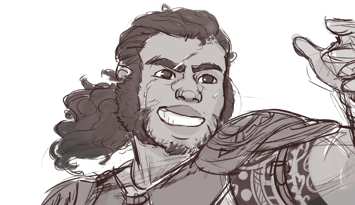 roadsaltedpretzels:  I remembered Travis saying he could imagine Magnus being a Polynesian